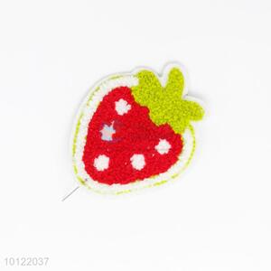 High Quality 3D Strawberry Embroidered Patches