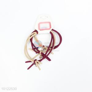 Wholesale cheap elastic hair band/hair ring/hair rope