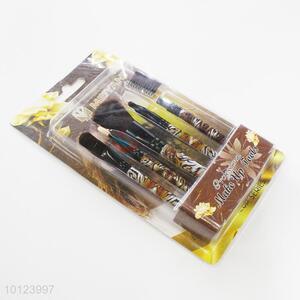 5 Pcs/Set Professional <em>Makeup</em> <em>Brushes</em> Tools Kit Cosmetic <em>Makeup</em> Brush Set Manicure Set