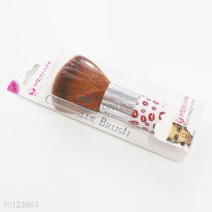 Red Lips Pattern Makeup Blush Brush Cosmetic Face Power Brush