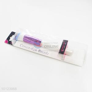 Cosmetic Makeup Beauty White and Purple Handle Soft <em>Concealer</em> <em>Brush</em>