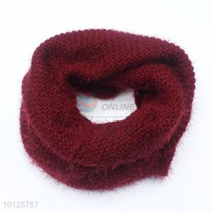 High Quality Wine Red Winter Scarf