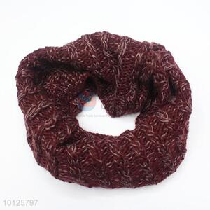 High Quality Dark Red Winter Thick Scarf