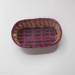 New style oval bread fruit woven basket