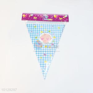 Baby Shower Paper Triangle Party Flag Banner Pennant