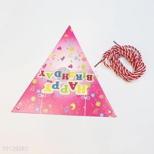 <em>Pennant</em>/ string flags/ banner for birthday party decoration