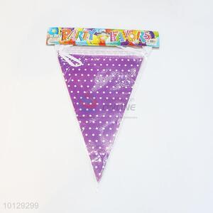 Decorative christmas party pennant flags