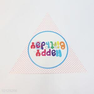 Promotional paper birthday,party decoration flag
