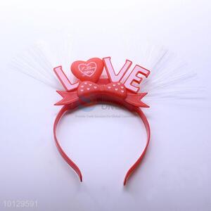 Cheap Price Red Color Party Hairband Love Headband
