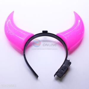 Pink Flashing Light Led Headband Animal Ear Hairband Unisex