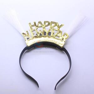 HAPPY NEW YEAR Hairband Headband with LED Light