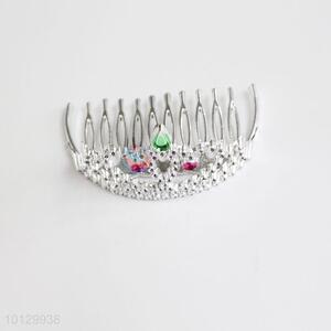 Fashion plastic crystal hairpin headdress <em>hair</em> <em>comb</em>