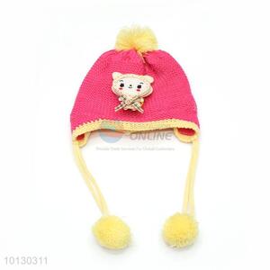Cute Cat Knit Ear Protection Baby Hat