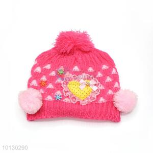 High Quality Child's Beanie With Two Balls