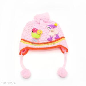 New Design Pattern Ear Protection Child's Beanie Cap