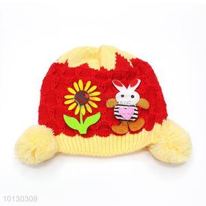 Wholesale Children's Colorful Cartoon Winter Knit Beanie