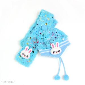 Good Quality Hat Scarf Two-Piece Suit For Children