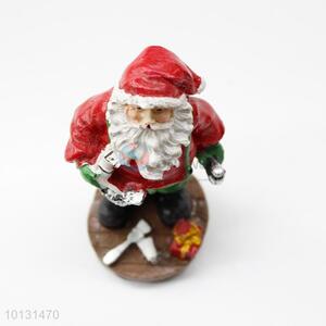 Top sale delicate Father Christmas resin decorative article