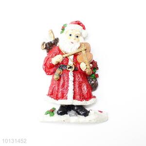 Kid favorite Santa Claus polyresin fridge magnet for sale