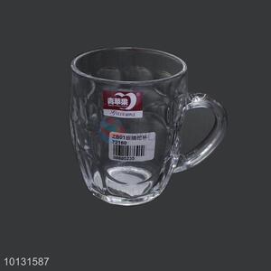 Cold beer drink glass cup with handle