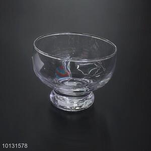Transparent ice-cream deep glass cup