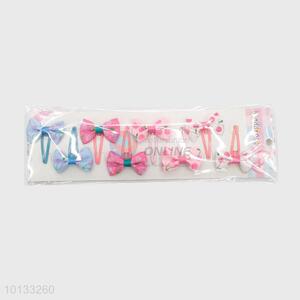 Factory Price Bowknot Bobby Pin Kids Hairpin