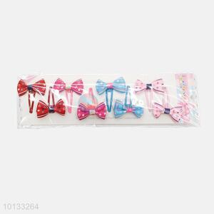 Latest Design Sweet Bowknot Bobby Pin Kids Hairpin