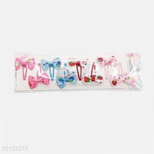 Factory Direct Girls Hair Accessories Bowknot Hairpins