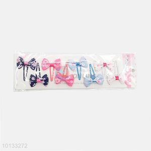 Pretty Cute Colorful Bowknot Decorated Girls' Hairpin