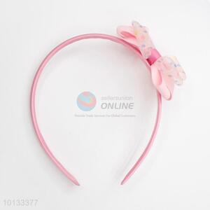 Pretty Cute Girls' Pink Hair Clasp with Bowknot