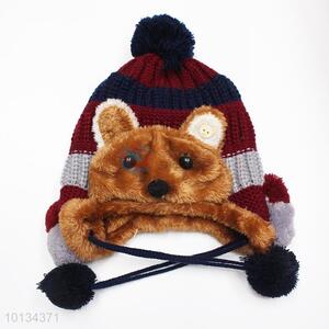 3D fox factory wholesale cotton winter hats