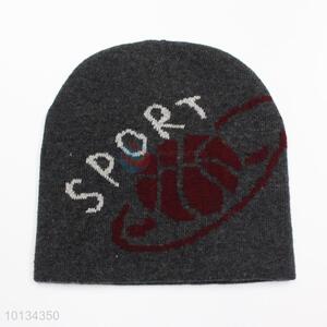 Men popular printed winter warm caps from China