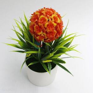 Artificial Orange Flowers Table Decoration