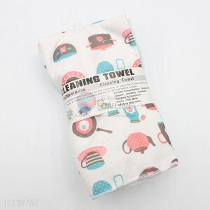 Lovely Printed Chenille Cleaning Cloth Home Kitchen Cleaning