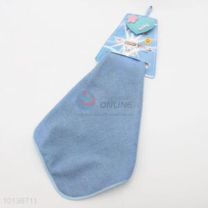 Blue Color Microfiber Cleaning Cloth Hand Towel Home Cleaning