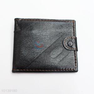 High Quality Professional Design Leather Men Short Wallet