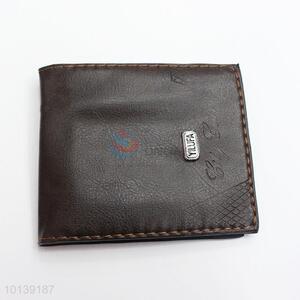 High Quality Cheap Leather Bifold Short Mens Wallet