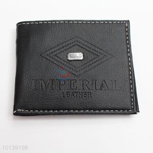 Leather Short Mens Wallet with ID Card Holder