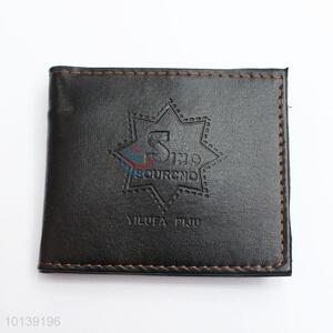 Newly Design Short Men Wallet Leather Purse