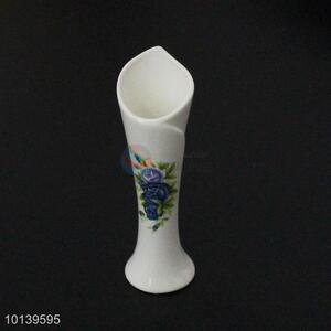 New product flower printed ceramic vase