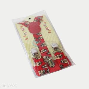Cute Dogs Printed Stretchable Y-Shape Suspenders for Kids