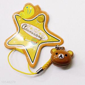 Bear Brown Metal Bell Mobile Phone Accessories Key Accessories