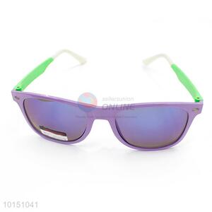 Wholesale Purple Sunglasses With Green Legs