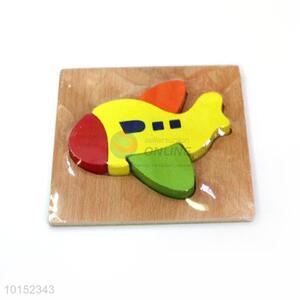 Wholesale Plane Shape Wooden Puzzle Toys