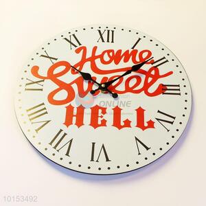Fashion Decorative Simple Pattern Wall Clock Modern Design for Room Decoration
