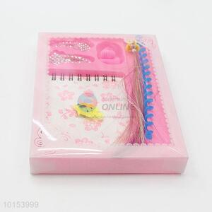 Hot Sale Spiral Coil Notebook Set with Hairpin, Hair Ring and <em>Wig</em>