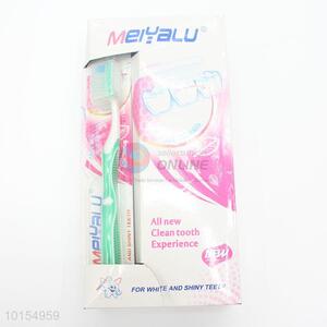 Adult Dental Care Silicon Handle Toothbrush with Cover
