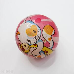 Cute Cat Pattern Printed Inflatable PVC Ball Toy Ball