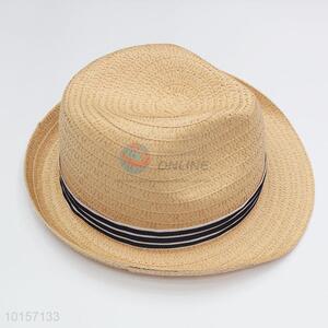 Simple style fedora hat/paper straw hat