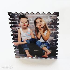 Hot Sale Kids Printed Wooden Craft for Home Decoration
